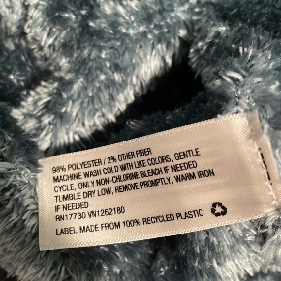 Prologue Crewneck Blue Long Sleeve Fuzzy Sweater in Size XS - Picture 4 of 4